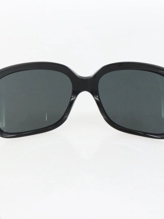 CHANEL Ribbon COCO Mark Sunglasses plastic Black 5171-A CC Auth 161639 main image 8
